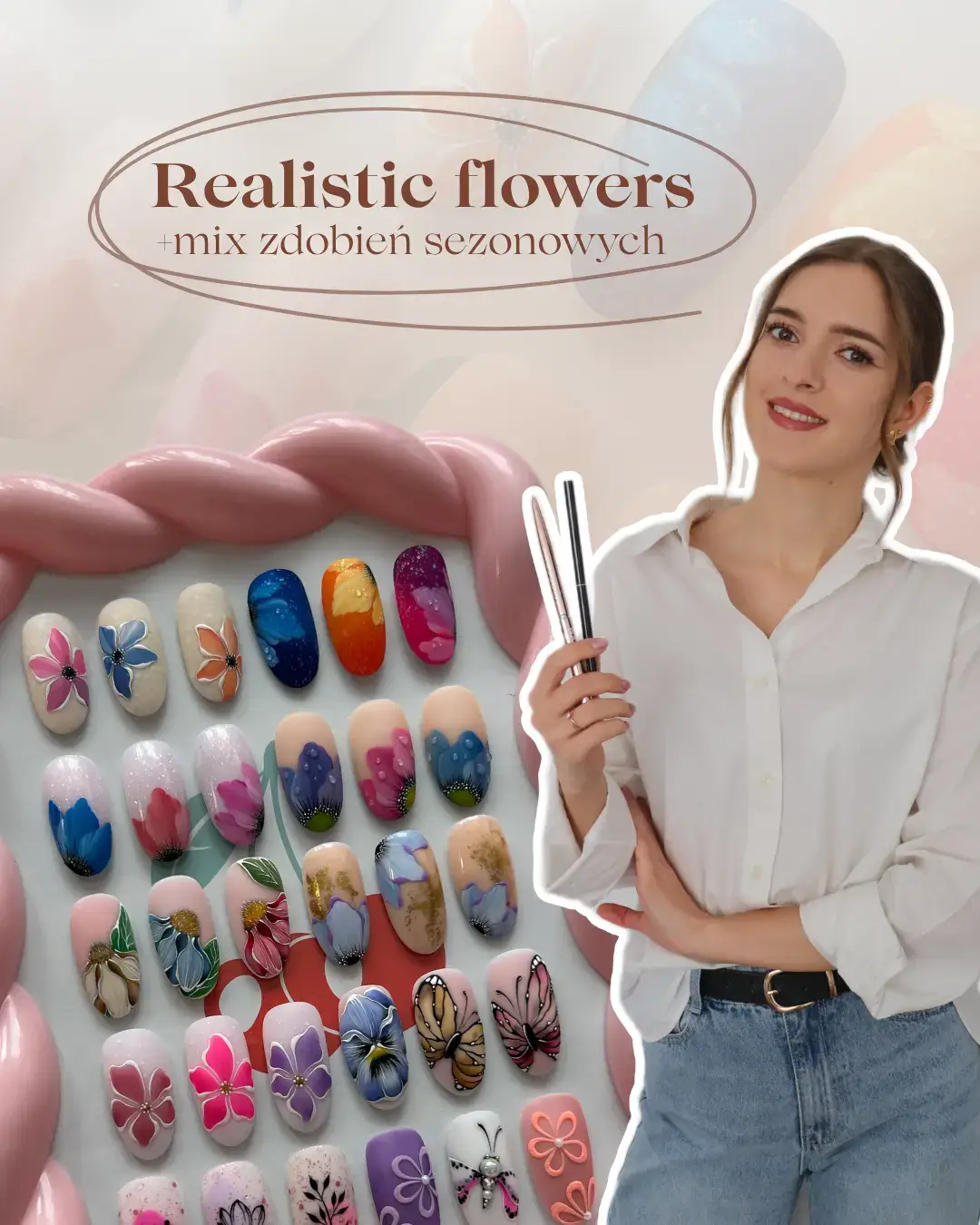 Szkolenie Realistic Flowers + mix zdobień sezonowych